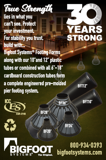 pier footing form