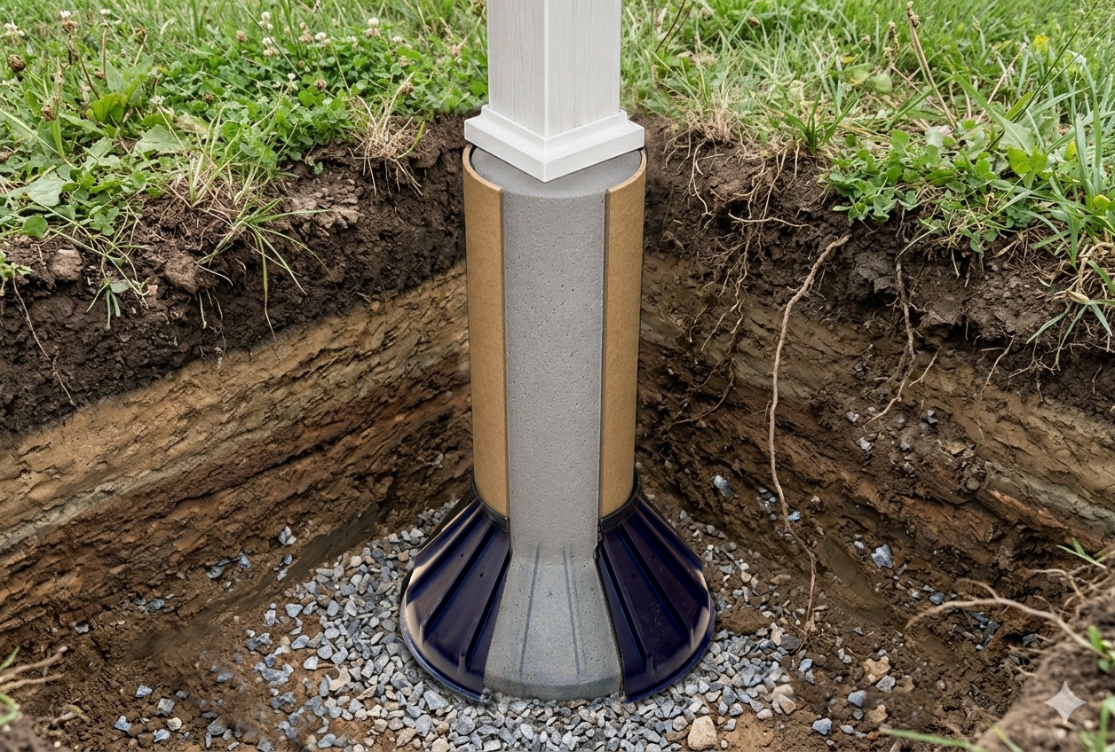 Bigfoot Systems® cardboard tube